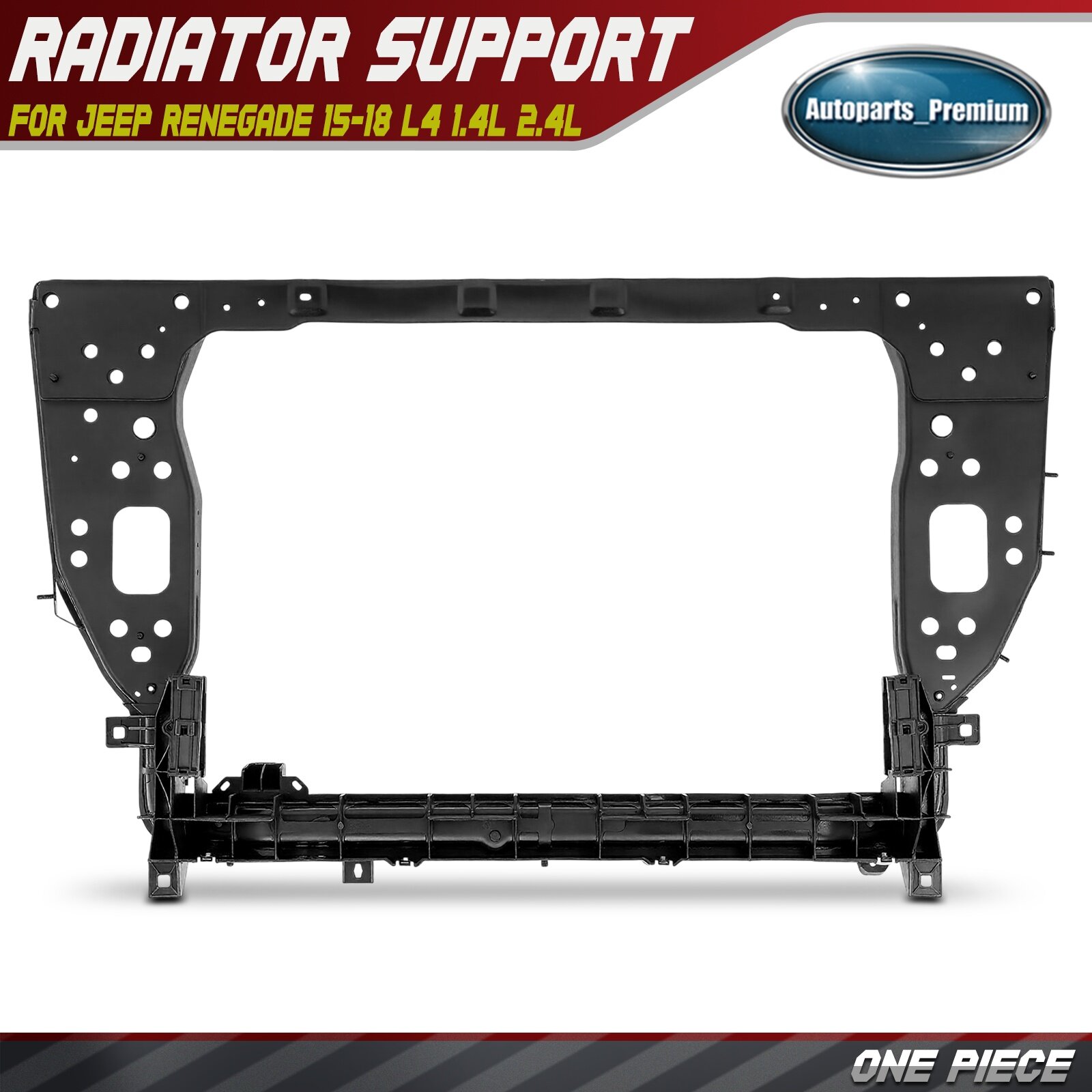 rena② 2015-2018 Jeep Renegade 1.4L 2.4L L4 Radiator Support Core